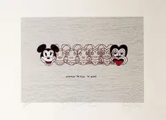 Dick Frizzell, It's About Time, screenprint, 65/250