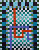 Peter Gouge, V.A.P., oil on hessian on board