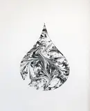 Liyen Chong, Untitled - Teardrop, print on paper