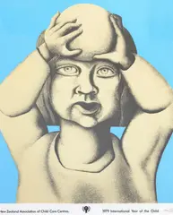 Michael Smither, International Year of the Child, 1979, 1979, limited edition screenprinted poster