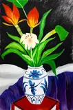 Cynthia Brown, Untitled - Still Life, acrylic on canvas