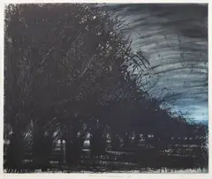 John Drawbridge, Approach to St. Andre - Artois No. II, etching, 1/50