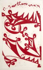 Philip Trusttum, Untitled (from the Composer series), oil on canvas