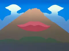 Tom Mutch, Mountain Love, Man Ray, screenprint, 14/34