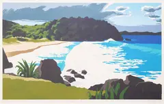Tony Ogle, Kowhatahi, colour screenprint, 63/75