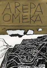 Robert Ellis, Arepa Omeka, acrylic, ink and collage on paper