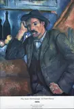 Paul Cézanne, The Smoker, exhibition poster, the State Hermitage, St Petersburg