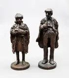 Ken Kendall, The Lawyers, bronze, two parts