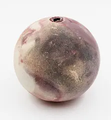 Ray Rogers, Orb vase, raku fired ceramic