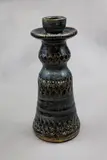 Mirek Smisek, Candlestick, stoneware with ash blue glaze
