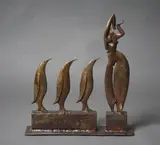 Paul Dibble, The Performance Model, cast bronze, 2/3