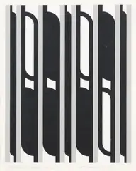 Gordon Walters, After a work of 1955, acrylic on paper