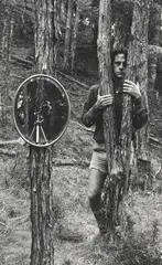 Peter Peryer, Self Portrait, gelatin silver print
