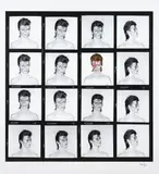 Brian Duffy, David Bowie, Aladdin Sane, 1973 (Contact Sheet), archival pigment print, edition of 25