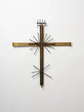 Colin McCahon, Cross, brass, copper and polyurethane