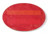 Gretchen Albrecht, Corolla (Pohutukawa), acrylic on shaped canvas