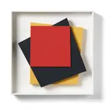 Geoff Thornley, Untitled - Construction, oil on canvas laid onto boards