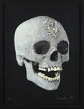 Damien Hirst, For the Love of God, Enlightenment, screenprint with glaze and diamond dust (published by Other Criteria), 172/250