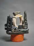 Peter Hawkesby, Rashington Palace I, stoneware and glazes (2019)
