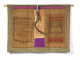 Donald Sinclair Driver, Basmati, found objects and collage