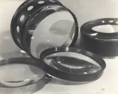 Frank Simon Hofmann, Study of Condenser Lenses, gelatin silver print, circa 1945