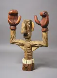 Warren Viscoe, Box On, stained wood (circa 2003)