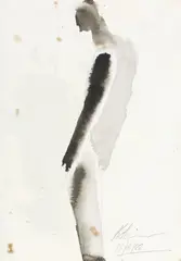 Peter Robinson, Untitled, mixed media on paper
