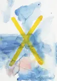 Allen Maddox, Kakako, watercolour on paper