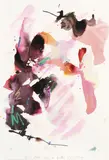 Allen Maddox, I'll show you a pink, watercolour on paper