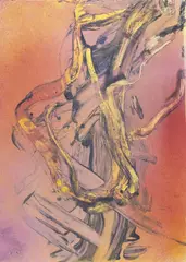 Judy Millar, Untitled, 2016, 2016, oil and acrylic on paper