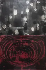 Luise Fong, Untitled, acrylic on board (diptych), 1994
