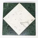 John Edgar, Flag (4) from the series Flags and Phases, marble and serpentine, 2003