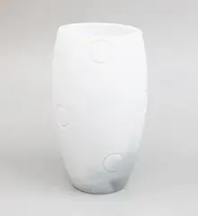 Layla Walter, Circle Series Vase, cast glass