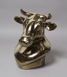 Corrina Hoseason, Fair Ladies (Gold), porcelain and metallic oil spot glaze