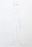 Francis Upritchard, Untitled, graphite on paper