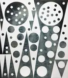 James Cousins, About Faces, acrylic on canvas, 2006