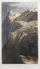 Edward Lear, Journals of a Landscape Painter in Albania, Plate 17, lithograph