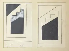 Gordon Crook, Untitled, oil pastel and charcoal on paper
