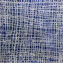 Jill Sorenson, Blue Screen II, synthetic polymer on board