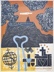 Robert Ellis, Captured and Described, lithograph 78/100