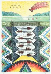 Fatu Feu'u, Afio Mai Manukau, screenprint, 108/126