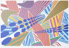 Sara Hughes, Data Attraction 2, screenprint edition 23, 2006