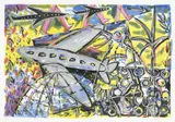 Philippa Blair, Destination, screenprint, 85/126