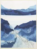 Bonnie Quirk, Waiheke, etching, 29/50