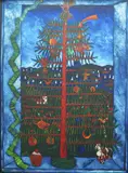 Dean Buchanan, Untitled – Christmas Tree, oil on canvas