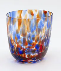 Carlo Moretti, Murano glass tumbler, blown glass
