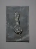 Greer Twiss, String, lead and cast aluminium (1974)