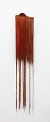 Yuk King Tan, Untitled, dyed silk and ceramic