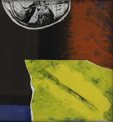 Jim Allen, Untitled, mixed media and collage