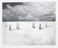 Elizabeth Thomson, Passing Storm, photo-etching, A/P